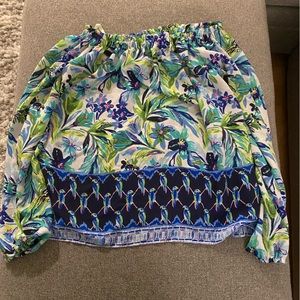 LILLY PULITZER OFF SHOULDER TOP
